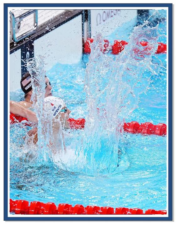 游泳自由泳：澳大利亚选手夺冠